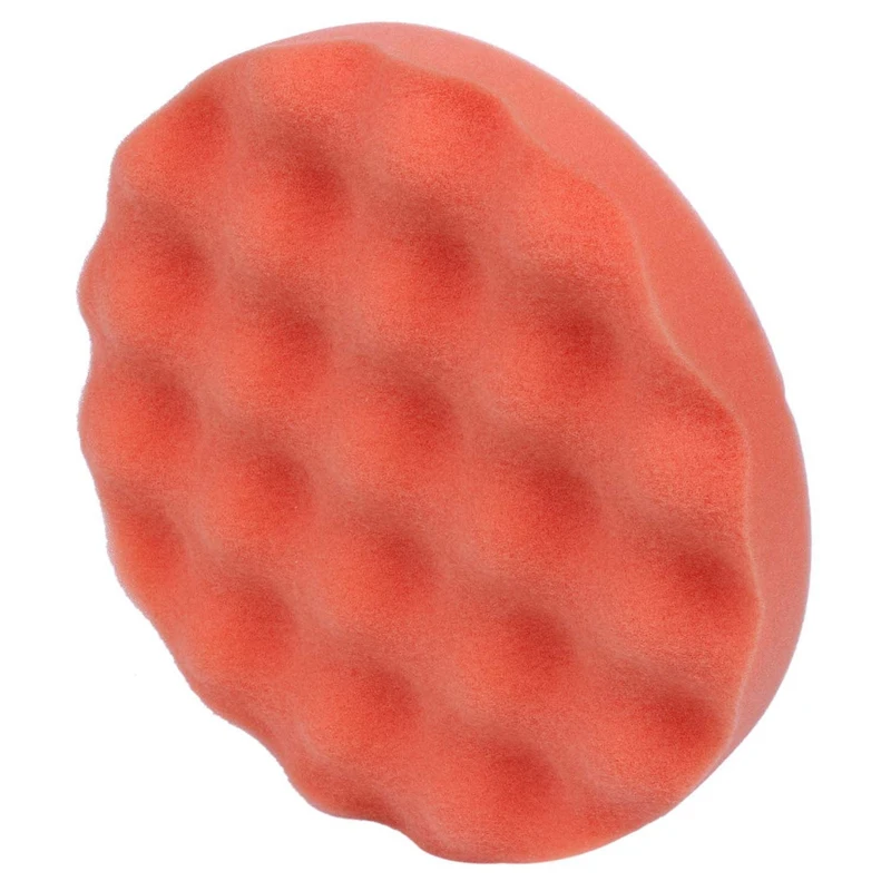 

1X 7 Inch Inch 180Mm Soft Wool Clean Polishing Buffing Bonnet Pad & 4Pcs 7Inch/180Mm Sponge Polishing Buffer Pad