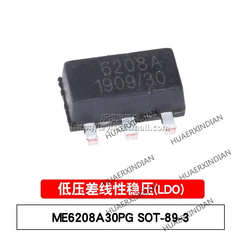 10 шт./лот новый оригинальный ME6208A30PG SOT89 6208A 3V CMOS в наличии | Автомобили и мотоциклы