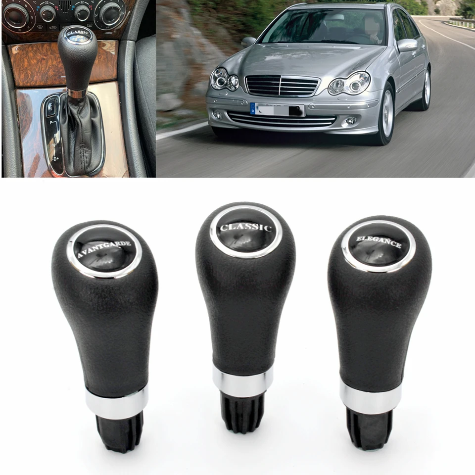 Pomello Cambio 6 Marce In Stile Fibra Di Carbonio Per Mercedes W203 S203 CL203 W209 W204 C204 C63 C300 C250 W207 A207 W212