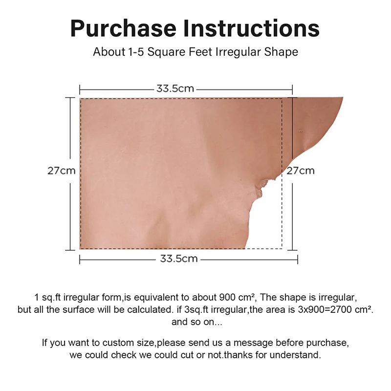 WUTA  가죽 야채 무두질 가죽 패브릭 안개 왁스 전체 곡물 소 가죽 진짜 암소 피부 내구성 & 빈티지 DIY Leathercraft