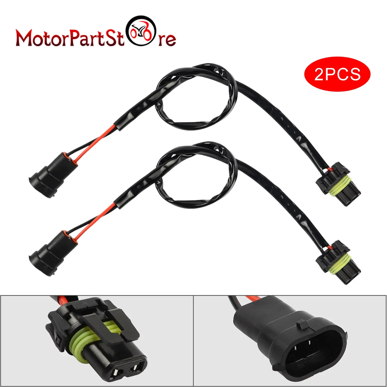 Headlight Fog Light Conversion Adapter Connector