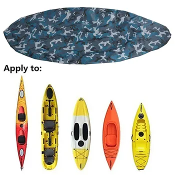 Copertura per kayak Copertura per riporre la polvere universale sportiva in nylon impermeabile solare resistente ai raggi UV Protezione antipolvere per canoa per barche
