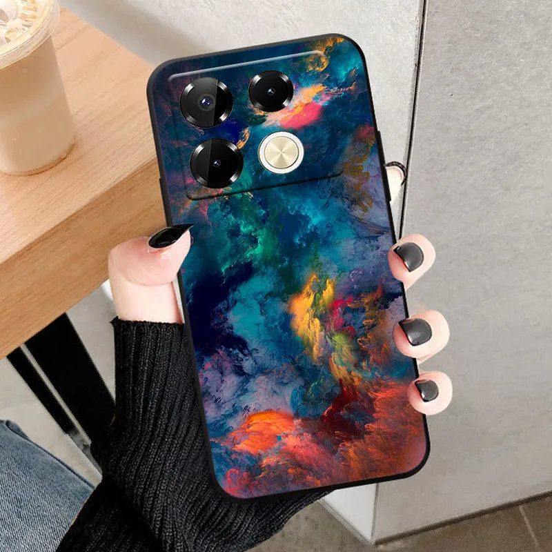 Soft Silicone Cool Wolf Shockproof Case Cover