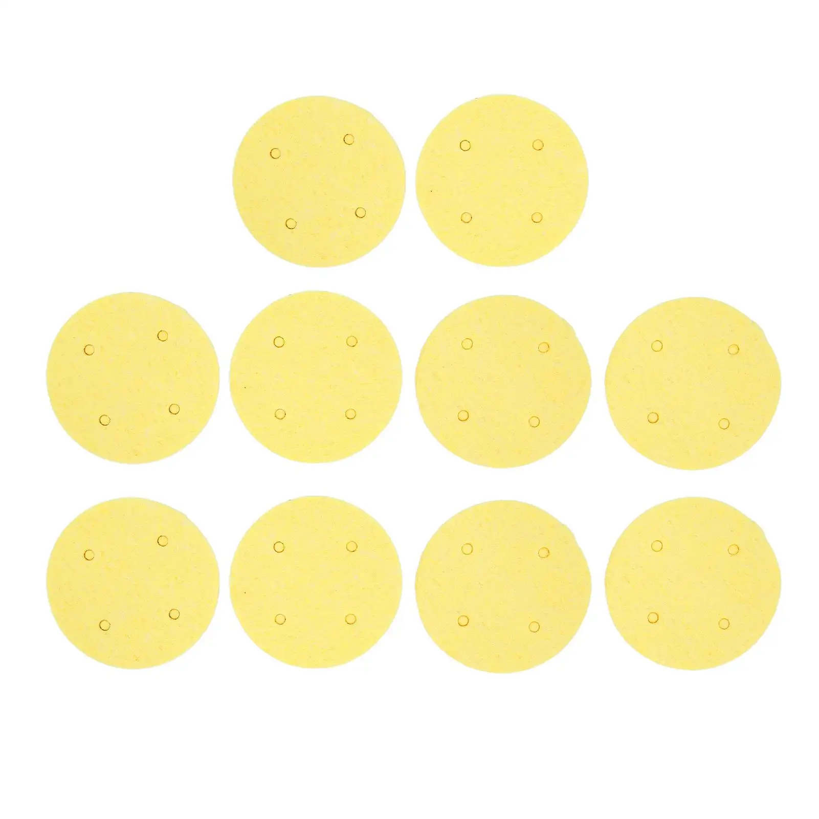 10pcs 60mm Reusable EMS Electrodes Pads