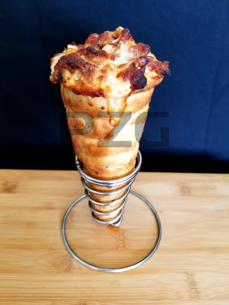 304 Food Grade Stainless Steel Pizza Cone Stand Supportor Ice Cream Cone Pizza Holder Stand Holder Made