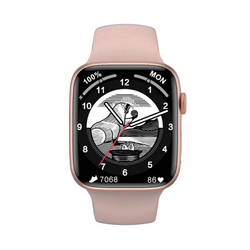 2022 New 1.9 Inch DT7 Max DT NO.1 7 Smart Watch 7 GPS Track NFC Bluetooth Call Wireless Charging Smartwatch PK IWO W27 W37 Pro 