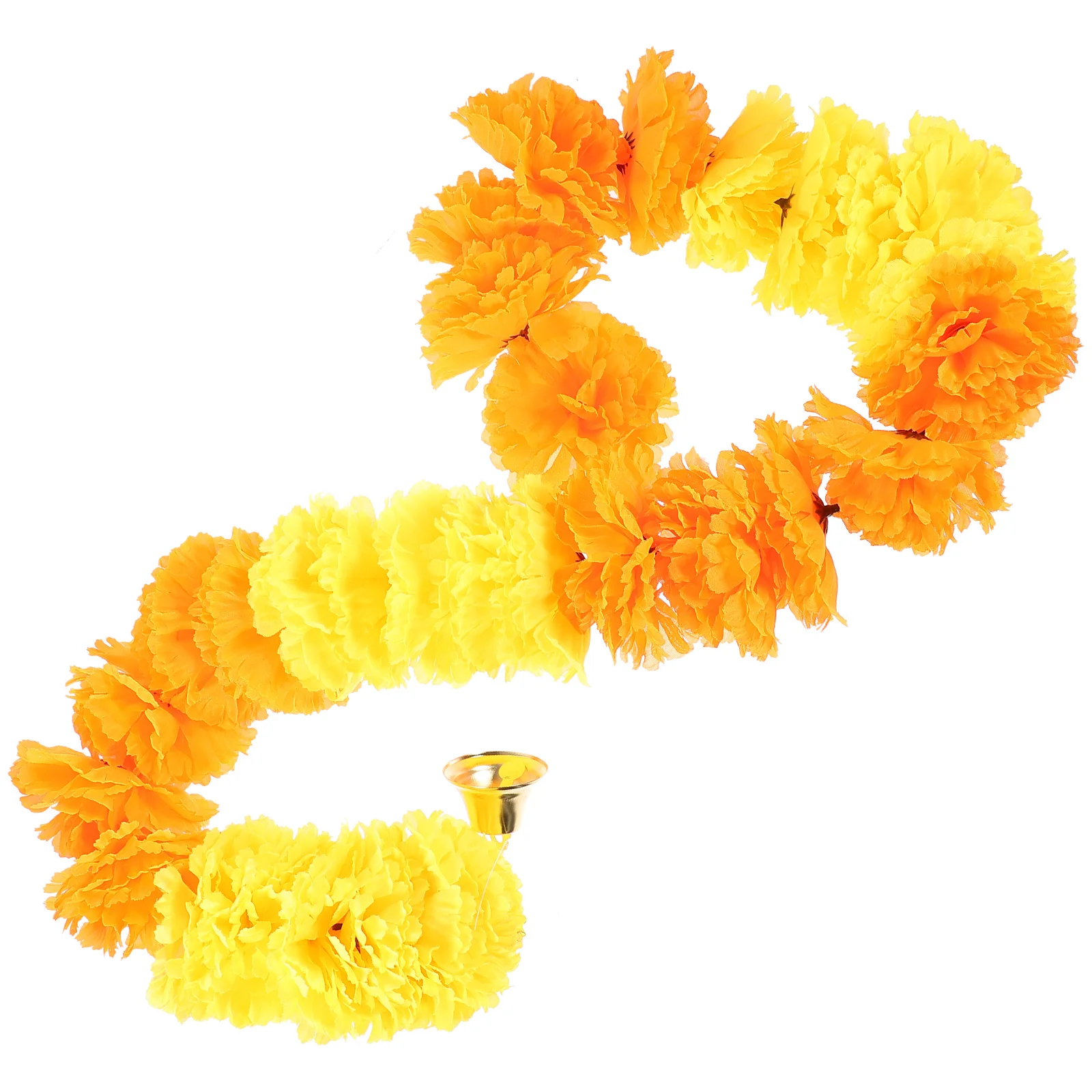 

Marigold Kitchen Decor Garlands Diwali Decorations for Stairs Party Tree Wall Bedroom Wreath Home Wreaths