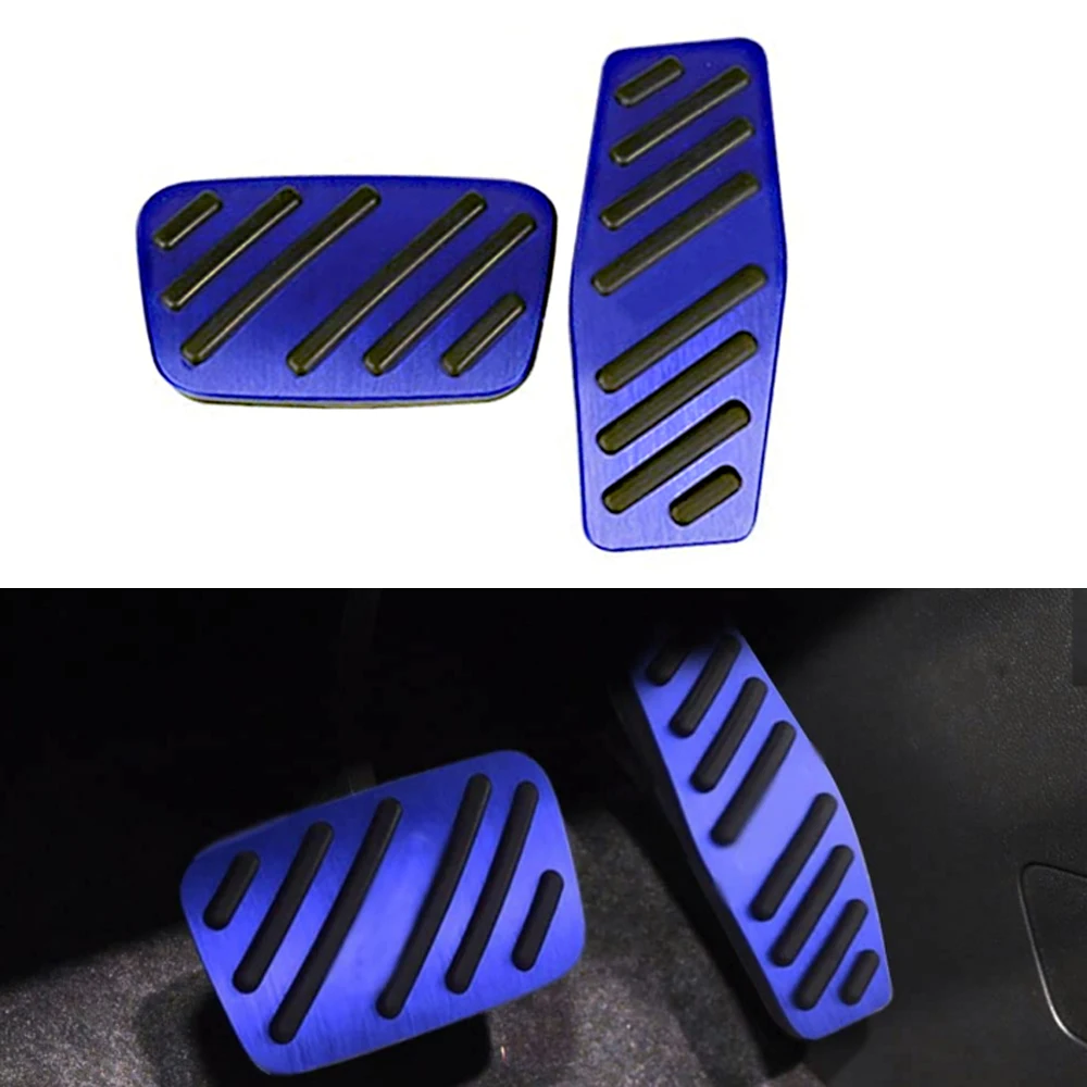 Car Pedal Gas Brake Pedals Cover 2pcs For Chevrolet Blazer Equinox Cruze lmpala