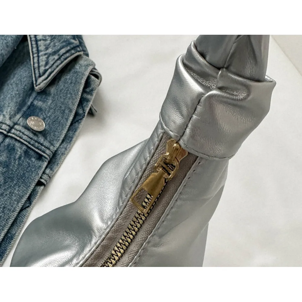 Cloud pleated single shoulder underarm bag with texture for women's 2024 new trendy internet celebrity handbag_senzul.com