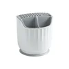 Multi-function rotary knife holder Chopsticks cylinder spoon integrated storage kitchen knife shelf storage rack 6