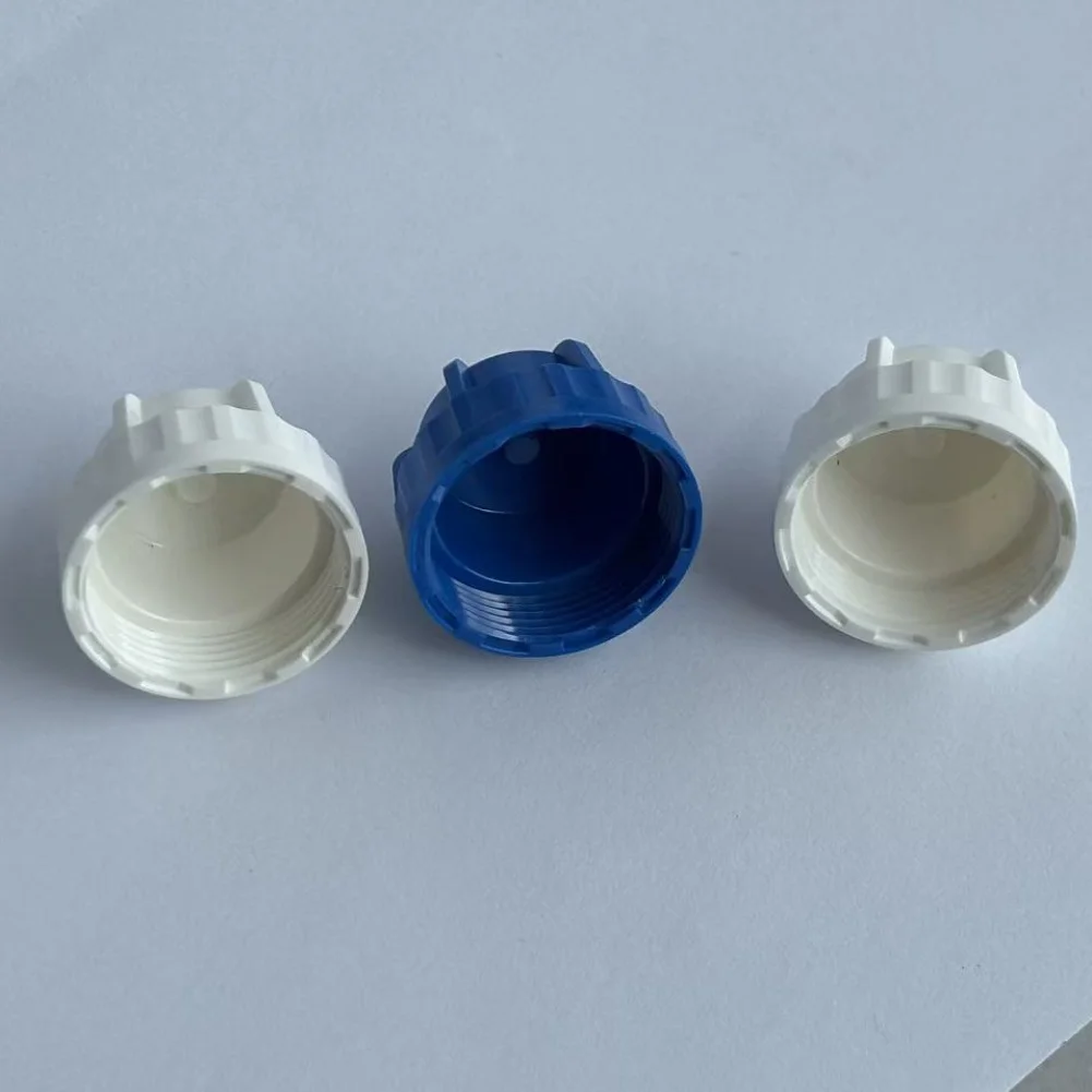 4pcs Push-Fit White Plastic Radiator Cap Radiator Valve Cap, White Plastic Radiator Cap for Underfloor Heating Collective Handwheel Switch Short