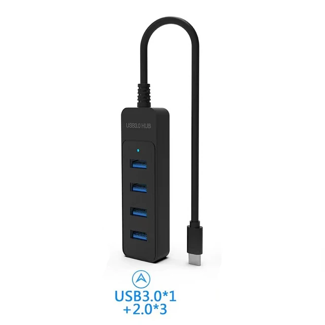 USB 3.0 Power Adapter 4 Port Multi USB Splitter Hub USB Hub 2.0 Type C HUB Multiple Expander High Speed For Computer Accessorie 2 USB 3.0 Power Adapter 4 Port Multi USB Splitter Hub USB Hub 2.0 Type C HUB Multiple Expander High Speed For Computer Accessorie 2
