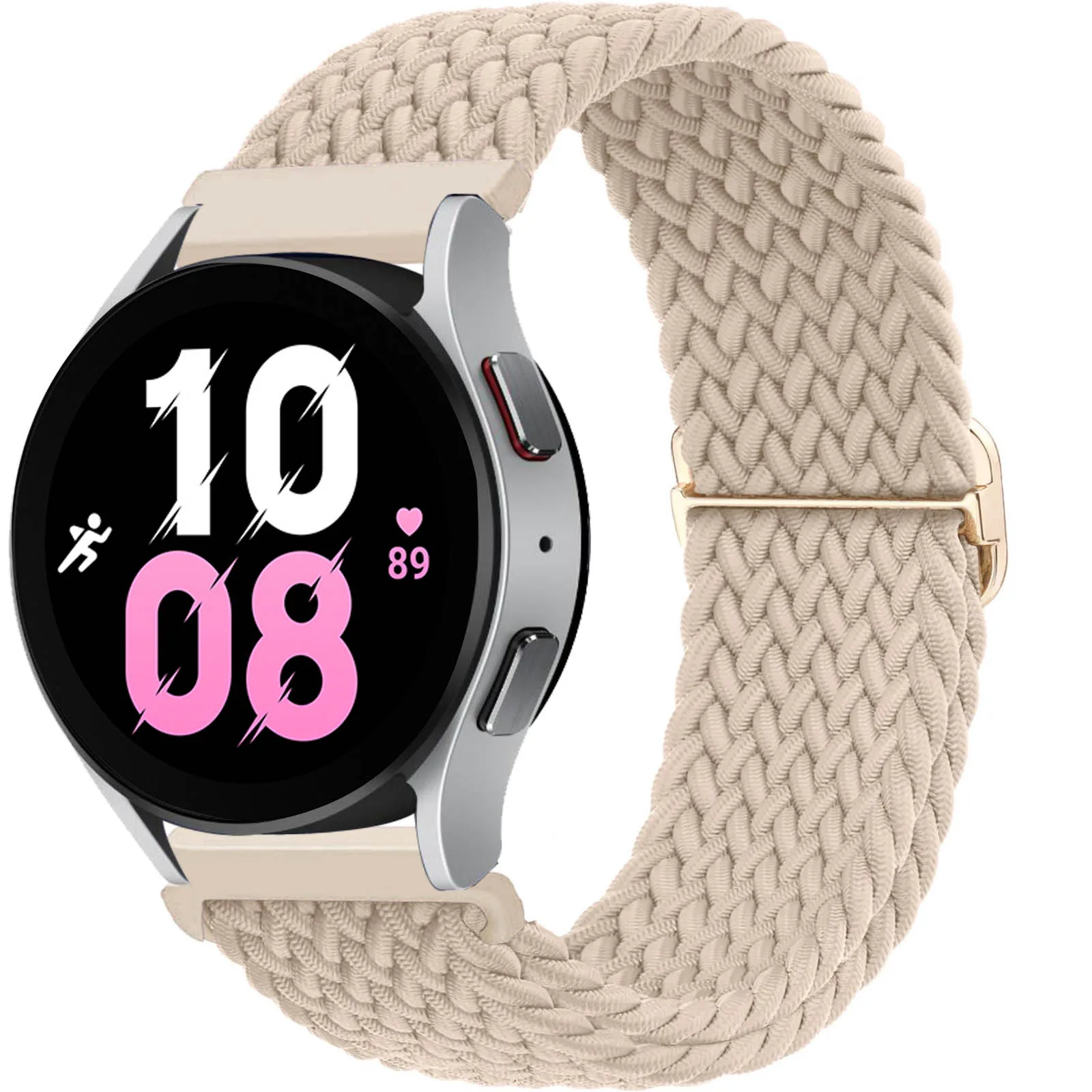 Elastic Braided Solo Watch Bracelet - 20mm Band
