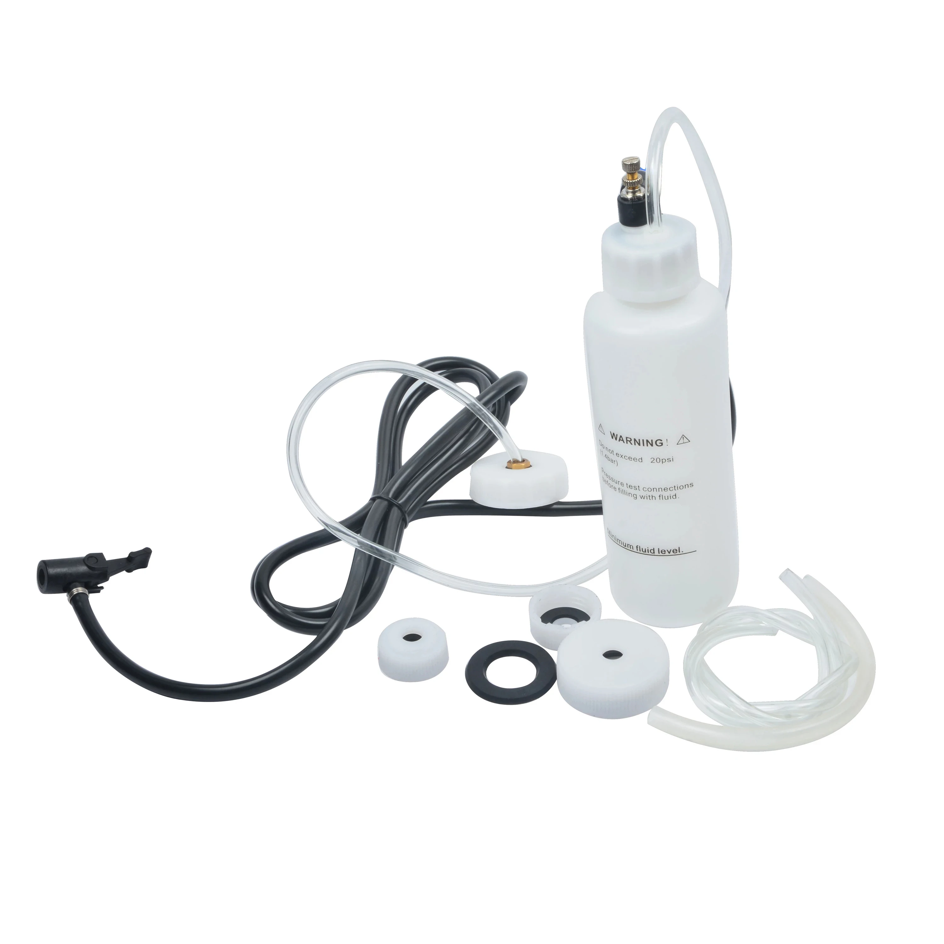 Car Brake Bleeding & Clutch Fluid Bleeder Kit Vacuum Tool Pump For Home DIY Use Brake Bleeder Kit Electric Vacuum Pump