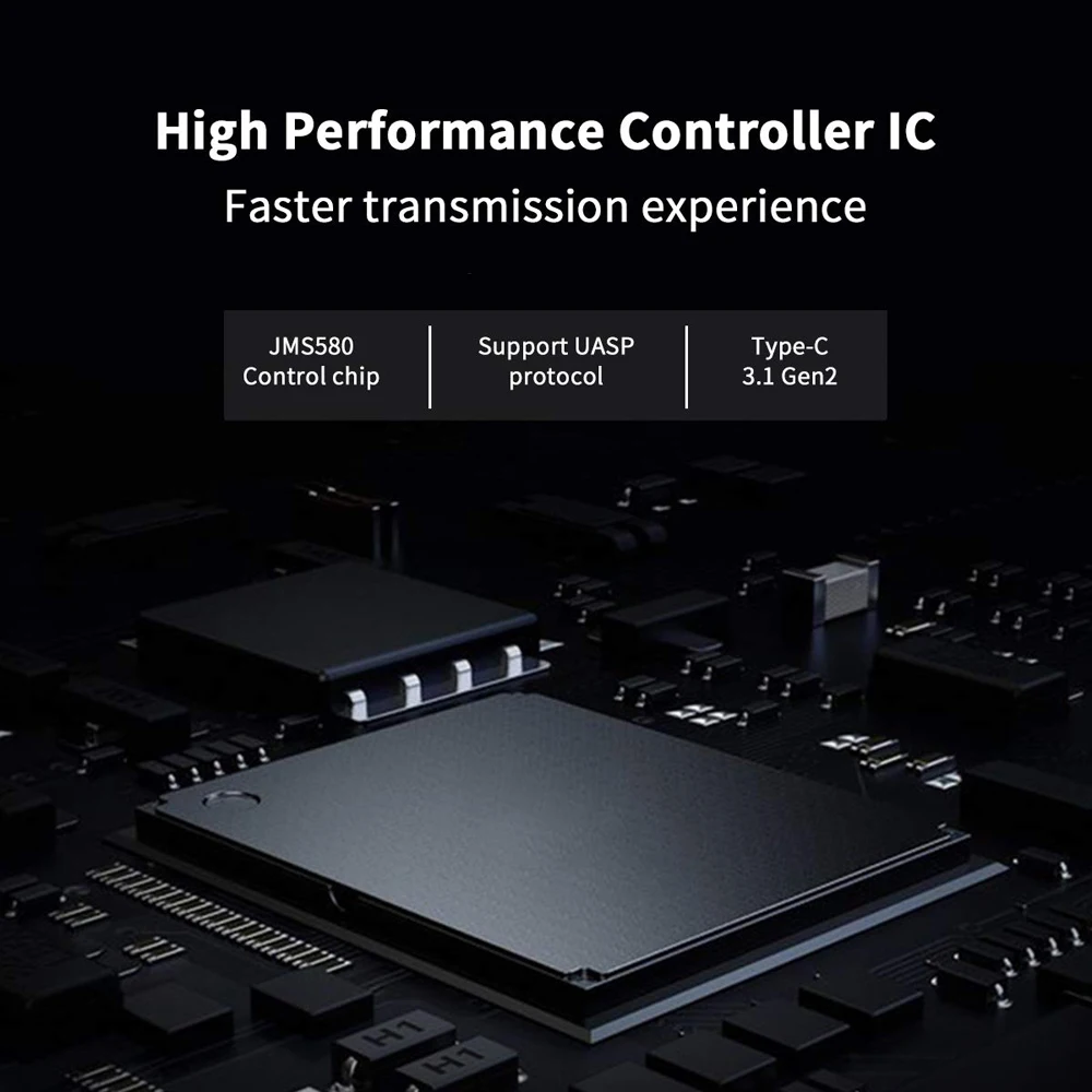 SSK Aluminum M.2 SATA SSD Enclosure Type-C External SSD Adapter Tool-Free Support UASP Trim for M.2 NGFF B Key/B + M Key PC Case
