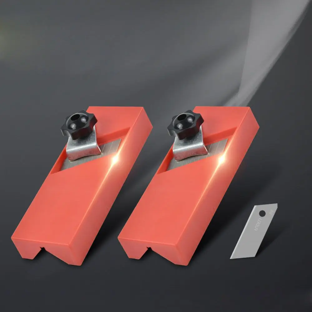 New Push Tool For Fiberboard Carpenter Edge Trimming 45 Degree Bevel Planer Chamfering Planing Tool Woodworking Planer
