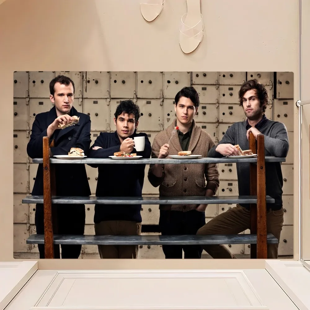 Rock Band Vampire Weekend Only God Was Above Us Floor Mat Bedroom Kitchen Door Bath House Super Absorbent Foot Non-slip 3