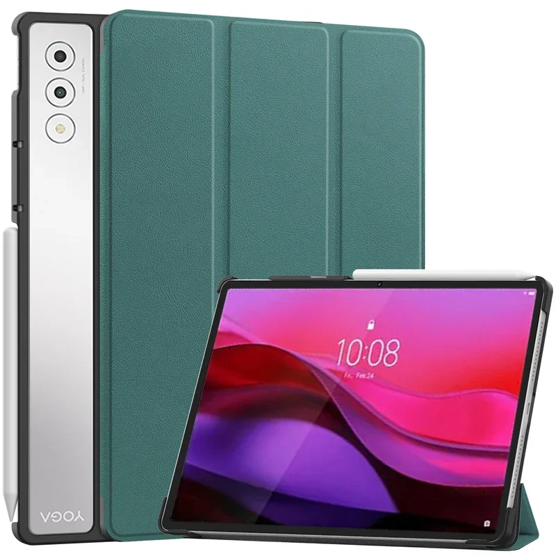 Magnetic Clear Back Stand Tablet Case