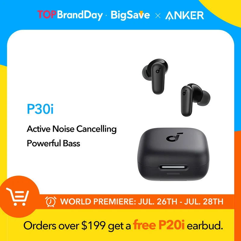 SoundcorebyAnkerP30iNoiseCancellingEarbuds45HWirelessEarphone