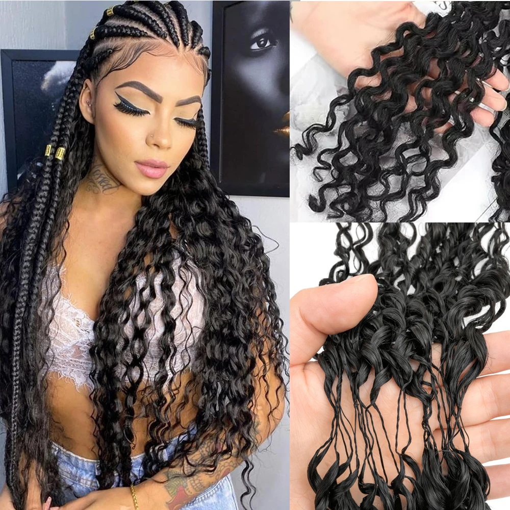Deep Wave Crochet Hair Extensions