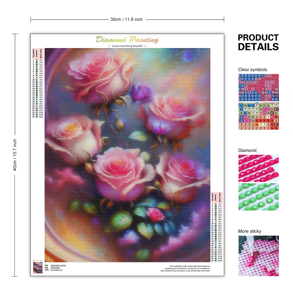 Рисунок 2 - Картина из страз CHENISTORY 5D "сделай сам"