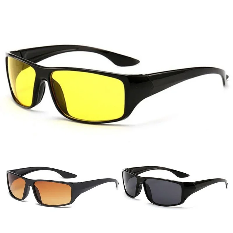 Anti-Glare Night Vision Driver Goggles Night Driving Enhanced Light Car Driving Glasses UV Protection Polarized Car Accessries