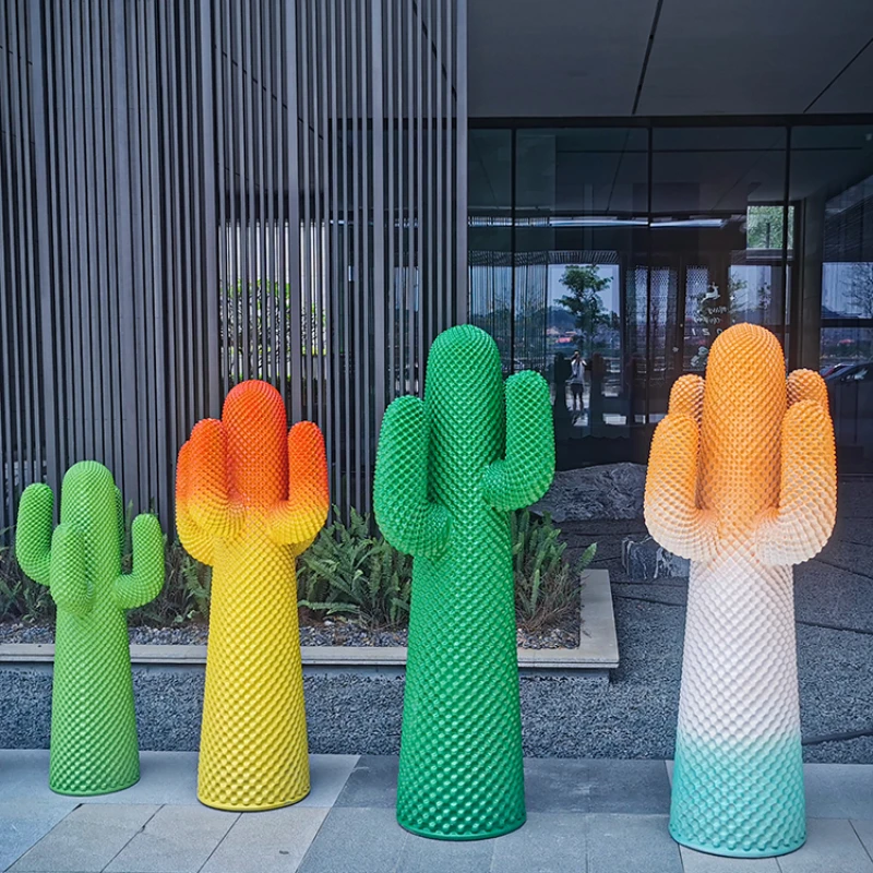 

Cactus hanger fiberglass sculpture outdoor decoration living room floor ornaments