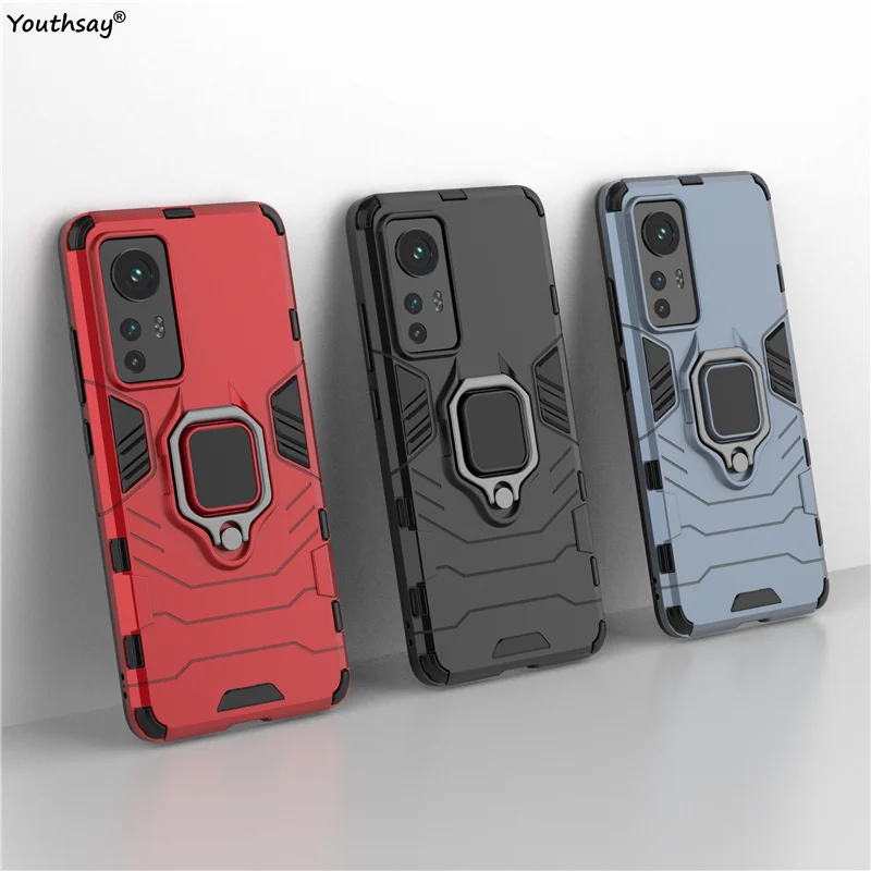 YAGELANG Case for Xiaomi 12S Ultra, Matte Frosted Hard Back Cover  Shockproof Anti-Scratch TPU Bumper Slim Stylish Protective Case Cover for  Xiaomi 12S