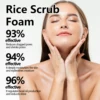Rice Facial Forming Cleanser Deeply Cleansing Oil Control Blackhead Remover Face Wash Shrink Pores Moisturizing Skin Care 100ml 6