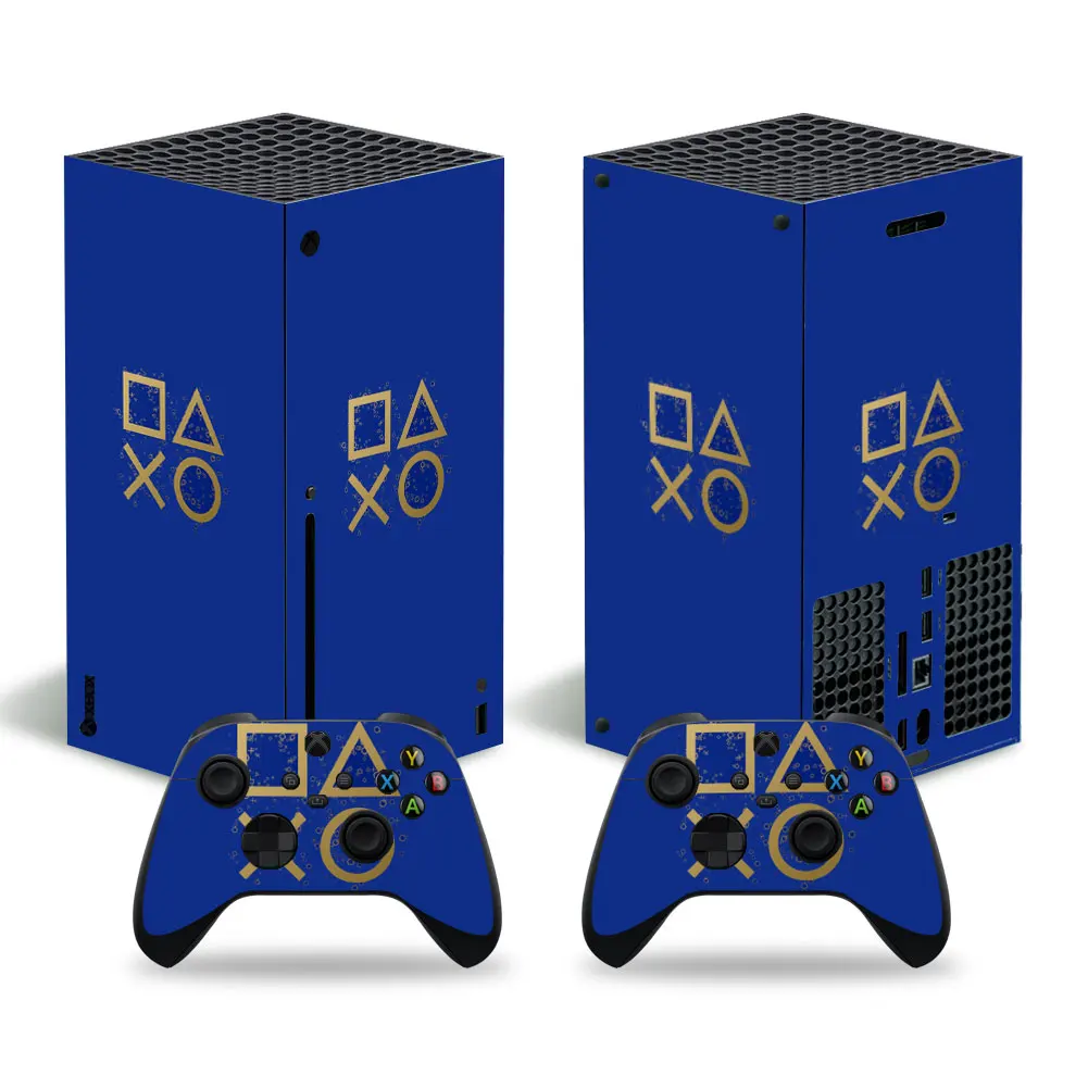Game Controller Sticker Console Skin for Xbox Series X Decal Full Protective Cover Wrap for Xbox Series X Controller