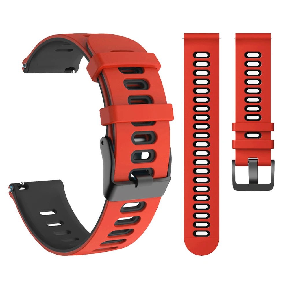 Enhanced Sports Silicone Watchband - 22mm - PACE 4 Series