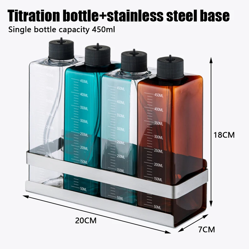 Gras-Aquarium Meerwasser-Titrationspumpe Dosierflasche Aquarium-Dosierzubehör-Set Pumpenflüssigkeitsbehälter für Jebao oder Kamoer Dosierpumpen – Detail 6