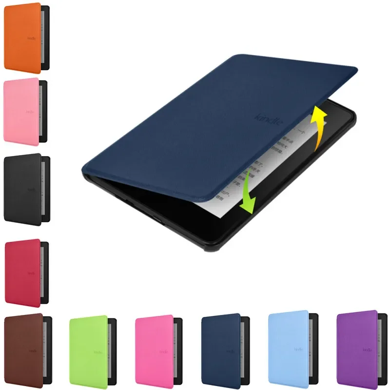 thumbnail image 2 of Cover For Kindle Paperwhite 2012-2015 Released 5th/6th/7th Generation, Light Thin PU Leather 6" Case With Smart Auto Sleep/Wake 2 of 13