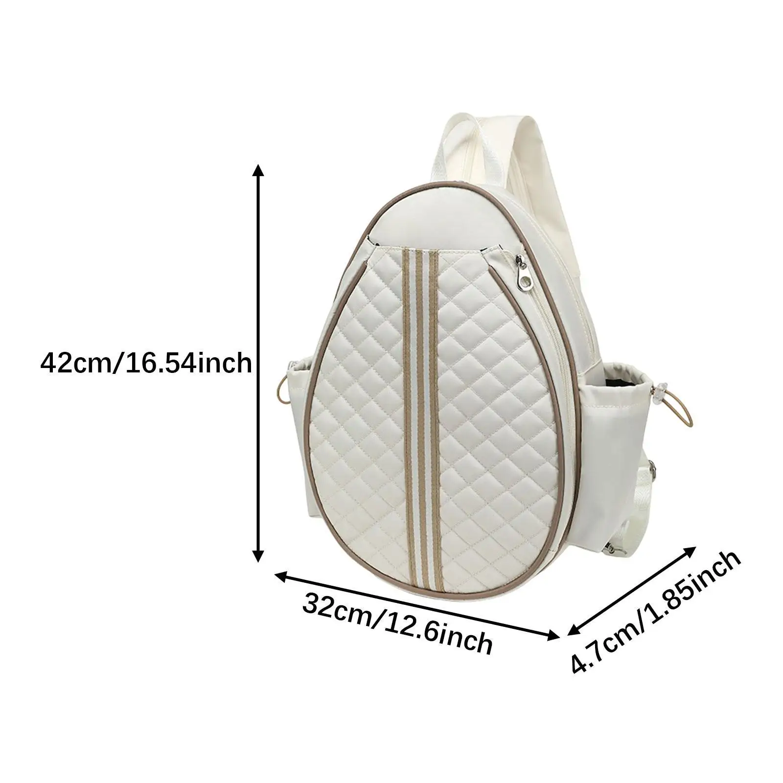 Tennis Crossbody Bag Backpack Sling Bag Outdoor Pickleball Racket Bag Large