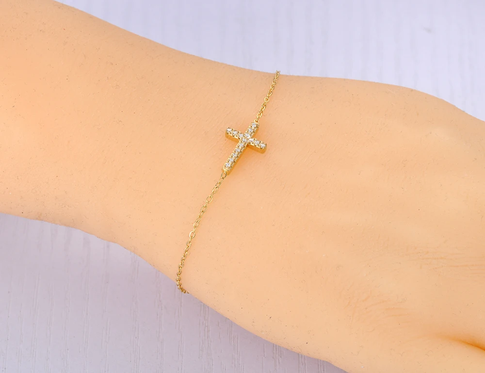 Stainless Steel Cross Faith Bracelet