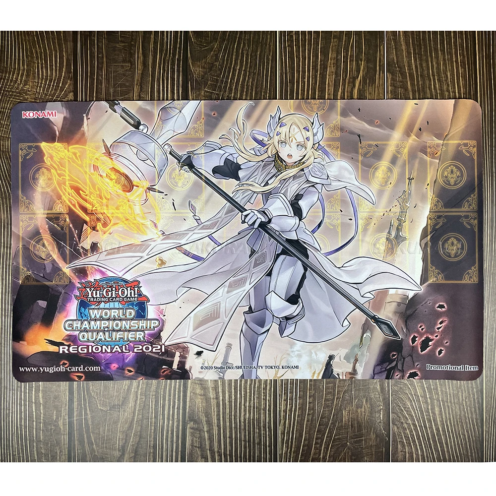 YuGiOh Dogmatika Ecclesia the Virtuous Game Card Pad Playmat YGO Mat