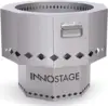 Stainless Steel Fire Pit - Smokeless Portable Design Woodpellet Firepits 1