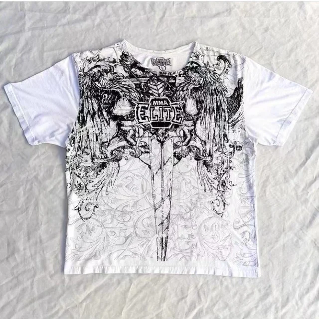 Retro Gothic Short Sleeved T-Shirt 2