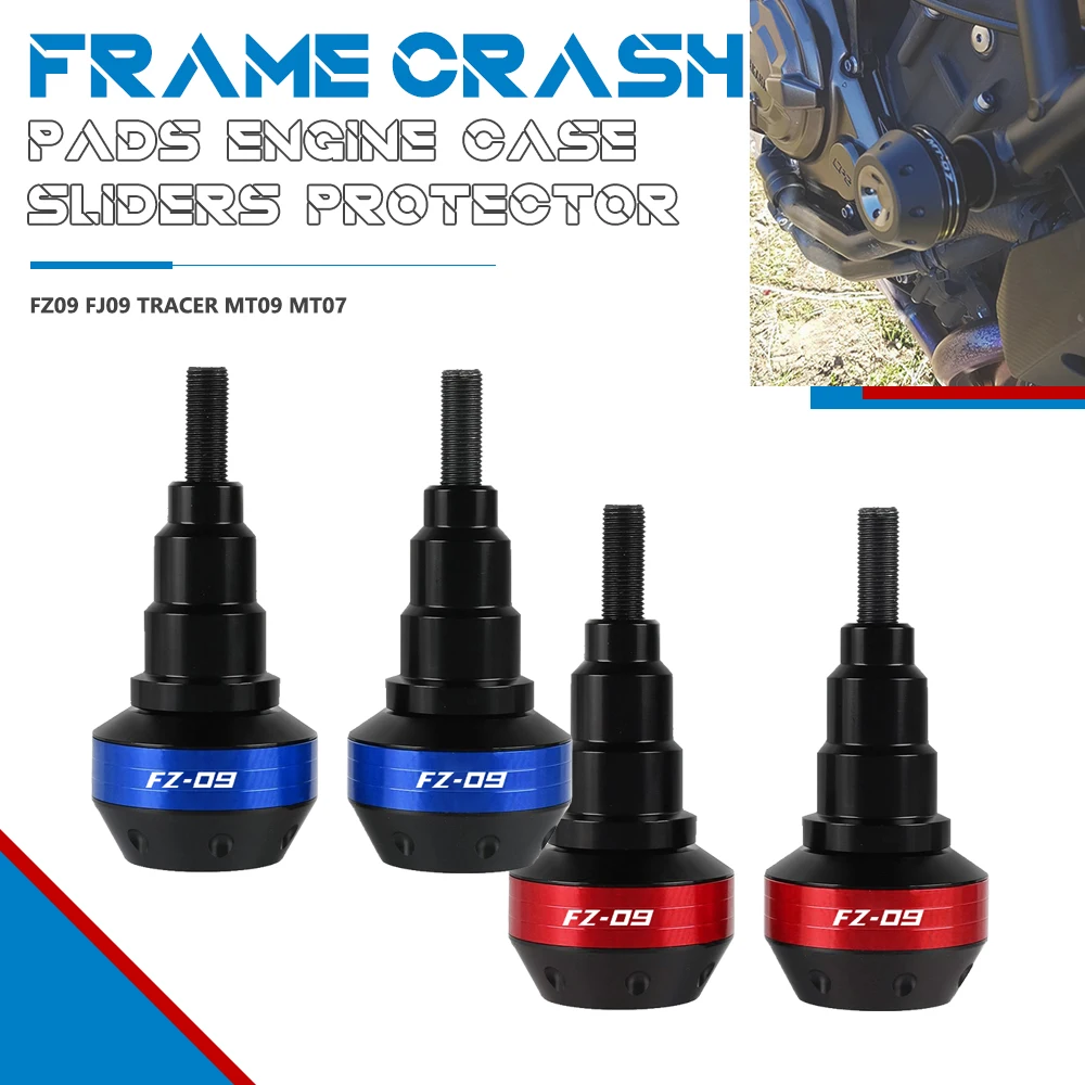 

FZ09 FJ09 TRACER Frame Slider Crash Protector For Yamaha FZ 09 FZ-09 FZ09 FJ-09 FJ09 TRACER Falling Protection Engine Crash Pad