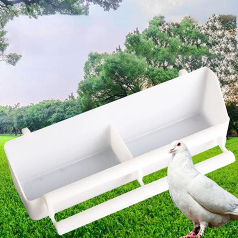 Parrot Food Box Feeder Peony Bird Pearl Food Cup Bird Cage Box Accessories Aviary Hanging Stand Drinker Container