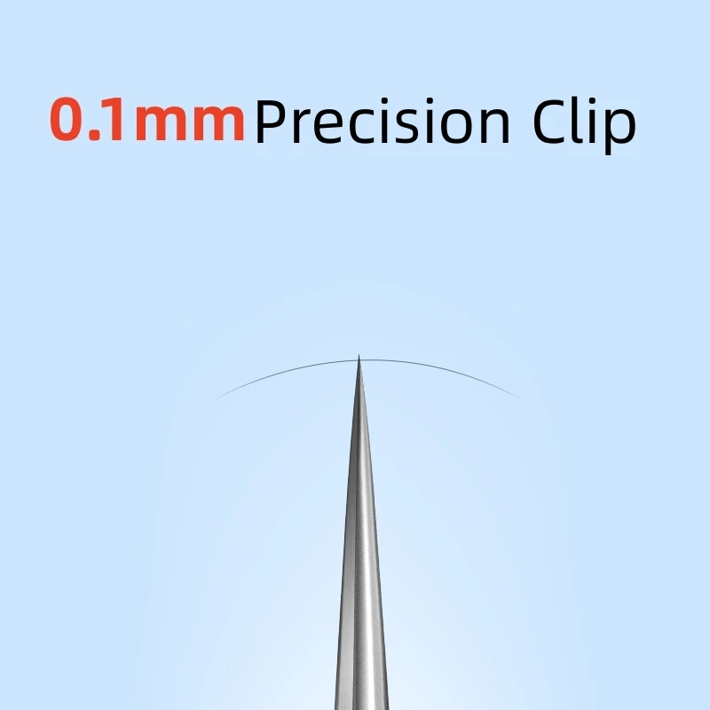 German Ultra-fine Cell Pimples Blackhead Clip Medical Tweezers Beauty Salon Special Scraping Pore Cleaner Artifact Acne Needle precision tweezers tweezer tool pimples blackhead tweezers blackhead clip tweezers