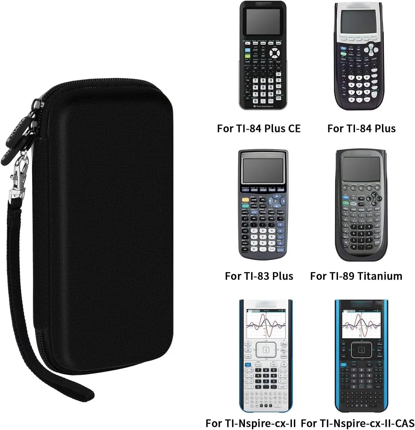 Silicone case cover Graphing Calculator Case for Texas Instruments TI-84 Plus CE etc