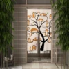 Japanese Noren Curtains Cartoon Cat Kitchen Bathroom Bedroom Entrance Hanging Opaque Partition Blackout Split Short Door Curtain 6