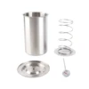 Stainless Steel Ham Maker, Healthy Homemade Deli Meat Press, Kitchen Bacon Mold Boiler Pot Pan Stove with Thermometer 1