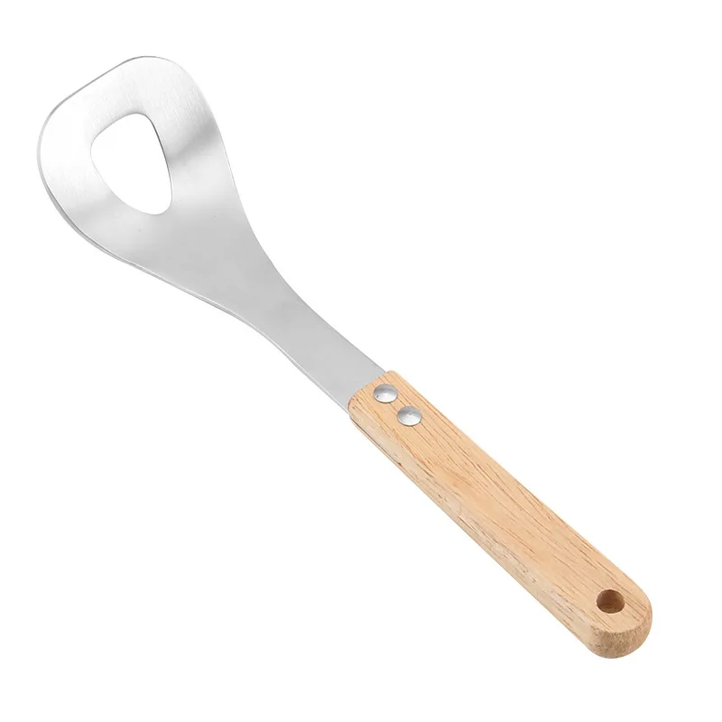 

50Pcs/Lot Meatball Maker Stainless Steel Meatball Spoon Wooden Handle Meat Ball Squeezer DIY Make Meatballs Mold Kitchen Tool