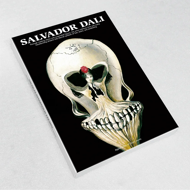 30개/세트 살바도르 달리 아트 엽서 - 클래식 초현실주의 유화 그림 카드, 벽 장 예술적 선물