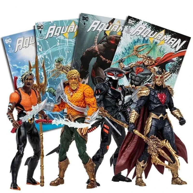 Mcfarlane Toys Aquaman: The Lost Kingdom 2 The Movie King Of The Sea Series Storm Vehicle18Cm Action Figure Statue