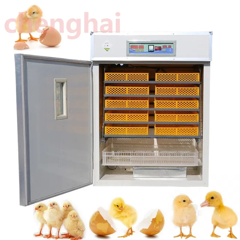 

1056 Chicken Eggs Incubators Bird Hatching Eggs Quail Fully Automatic Incubator