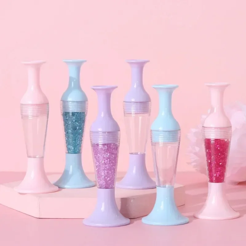 Flower Pot Shape Crystal Point Drill Pen Diamond Painting Tool 5D Diamond Painting Standable  Craft Storage Sewing Accessories