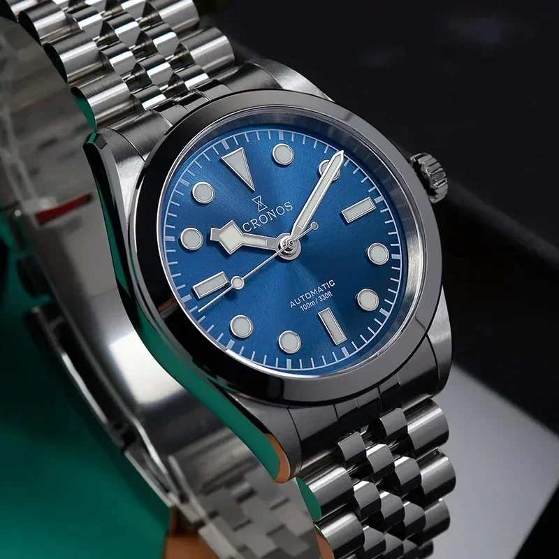 Cronos BB36 Mechanical Watches PT5000 Automatic Movement 100m